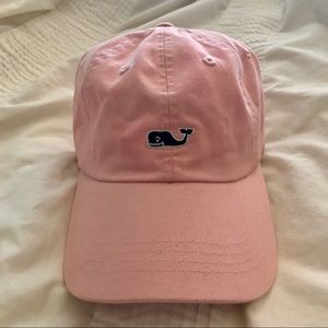 Pink Vineyard Vines Baseball Hat